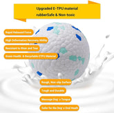 KUTKUT Dog Ball Toy Tennis Ball Dog Chew Toys for Aggressive Chewers  Indestructible Durable High Elasticity Interactive Dog Balls for  Small Puppy Training Catch & Fetch Water-Floating - kut